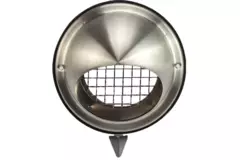 Grille convexe en acier inoxydable 100mm transit mural - EL-SS-B100 SS