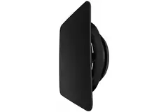 Clapet ClimaConnect Design carré Ø 125 mm - noir