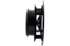 Clapet ClimaConnect Design rond, Ø 125 mm - noir