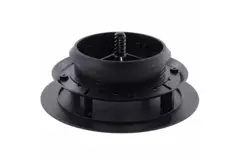 Clapet ClimaConnect Design rond, Ø 125 mm - noir