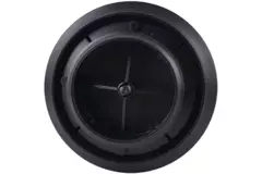 Clapet ClimaConnect Design rond, Ø 125 mm - noir