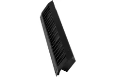 Grille de conduit ClimaConnect à réglage simple 225 x 75 mm pour conduits de 160 à 400 mm - RAL 9005