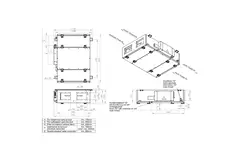 Centrales de traitement d'air Maxivent WTW avec échangeur à contre-courant 1 700 m³/h, horizontal à gauche - PHE 1700 F OOJL