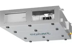 Centrales de traitement d'air Maxivent WTW avec échangeur à contre-courant de 3 500 m³/h et batterie à eau chaude à droite - PHE 3500 F WOJR