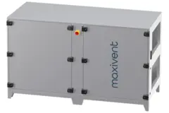 Centrales de traitement d'air Maxivent WTW avec échangeur à contre-courant 2 800 m³/h, avec réchauffeur électrique, disposition horizontale à gauche - PHE 2800 H EOJL