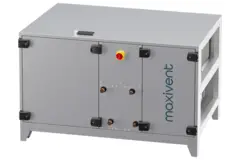Centrales de traitement d'air Maxivent WTW avec roue à chaleur, 2 000 m³/h, équipées d'un échangeur à eau chaude et d'un échangeur à eau froide, montage horizontal à droite - RHE 2000 H WKJR