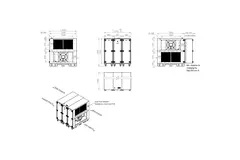 Centrales de traitement d'air Maxivent WTW avec roue à chaleur 12 600 m³/h, orientation horizontale à gauche - RHE 12600 H OOJL T 01