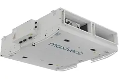 CTA Maxivent avec récupération de chaleur, échangeur à contre-courant, débit d’air 400 m³/h horizontal gauche - M4004