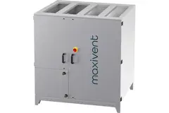 Centrales de traitement d'air Maxivent WTW avec roue à chaleur 1 050 m³/h, équipées d'un batterie à eau chaude, montage vertical à gauche  - RHE 1050 V WOJL