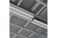 Grille linéaire sans cadre encastrable Ergovent 1050 mm avec diamètre de raccordement de 125 mm - climatisation - 2 fentes