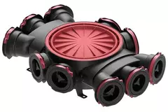 Boîte de distribution d'air Heatpex Aria (10 x 75 mm)
