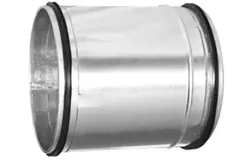 Raccord coulissant étendu pour conduit rigide galvanisé ø 160 mm (galvanisé)