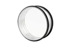 Coupleur mâle spiralé SAFE Ø 160 mm pour conduits rigides galvanisés