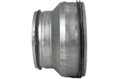 Réducteur de Ø 250 mm - Ø 125 mm pour conduit rigide galvanisé