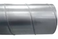 Conduit rigide galvanisé Ø 200 mm longueur 1,5 mètre - galvanisé