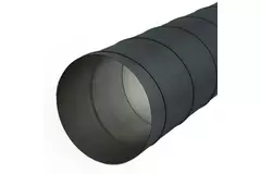 Conduit rigide galvanisé Ø 315 mm longueur 1,5 mètre - galvanisé  - sur mesure RAL7016