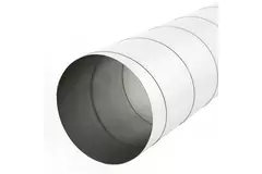 Conduit rigide galvanisé Ø 200 mm longueur 1,5 mètre - galvanisé  - sur mesure RAL9010