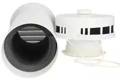 Gaine murale exérieure isolée pour aération naturelle Ø100 mm SPK2-100