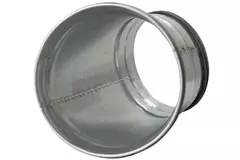 Coude spiralé rond 45° Ø 160 mm pour conduit rigide galvanisé