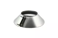 Collier anti-intempéries pour conduit rigide galvanisé Ø 180 mm | Galvanisé