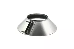 Collier anti-intempéries Ø 150 mm - collier anti-intempéries conduit rigide galvanisé