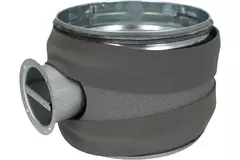 Thermoduct 9 mm manuel Registre d'équilibrage diamètre 125 mm isolé