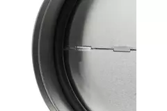 Clapet anti-retour avec caoutchouc d'étanchéité Ø 200 mm