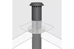 Roof terminal de récupération de chaleur HR Thermoduct isolé 200mm
