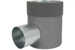Thermoduct Sinkkasten Durchmesser 125 mm H=80 mm einfach