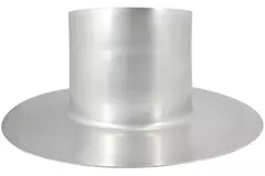 Plaque à coller Thermoduct en aluminium pour roof terminal de 150mm de diamètre