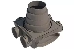 Ubbink Boîte de distribution d'air DBOX206 V180