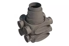 Caisson de distribution d'air Ubbink DBOX 206V180VE - 12 connexions