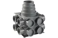 Caisson de distribution d'air Ubbink DBOX 208V180VE - 16 connexions