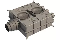 Ubbink Air Excellent boîte de distribution d'air DBOX808