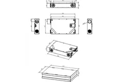 Récupérateur de chaleur compact Vasco D150 - 150 m³/h