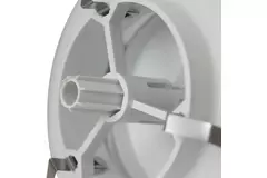 Bouche d'extraction Zehnder 125 mm blanc - STK 1-125