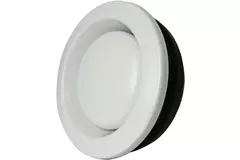 Bouche d'extraction Zehnder métal 125 mm blanc