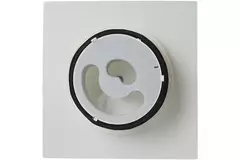 Bouche VMC de plafond ou murale Vasco design luxe carrée droite (smiley inclus)