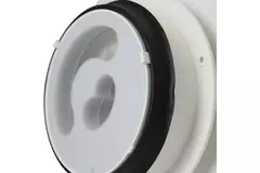 Valve de plafond ou murale Vasco design deluxe ronde (smiley  inclus)