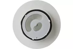 Valve de plafond ou murale Vasco design deluxe ronde (smiley  inclus)