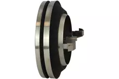 Bouche de ventilation design en acier inoxydable Ø 125 mm - DVIR125