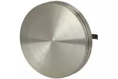 Bouche de ventilation design en acier inoxydable Ø 125 mm - DVIR125