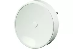 Bouche de soufflage plastique 125 mm RAL 9003 avec clips à ressorts et déflecteur - VST125