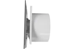 Air Roxy vmc salle de bain avec diamètre de raccordement 125 mm avec minuterie - front doré en aluminium