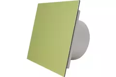 Air Roxy vmc salle de bain avec diamètre de raccordement 125 mm avec minuterie - front doré en aluminium