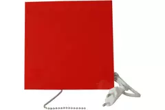 Air Roxy vmc salle de bain avec diamètre de raccordement 100 mm avec cordon de tirage et fiche - front en plastique rouge