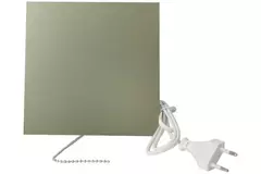 Vmc salle de bain Ø 100 mm avec cordon de tirage et fiche - front en verre satin doré