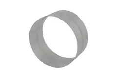 Raccord femelle pour raccords spiralés Ø 150 mm - sur mesure RAL7035