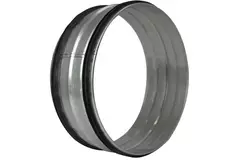 Coupleur mâle spiralé SAFE Ø 100 mm pour conduits rigides galvanisés