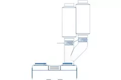 Récupérateur de chaleur HRC-570 Smartcomfort d'Orcon avec contrôle de 2 zones -  570m³/h